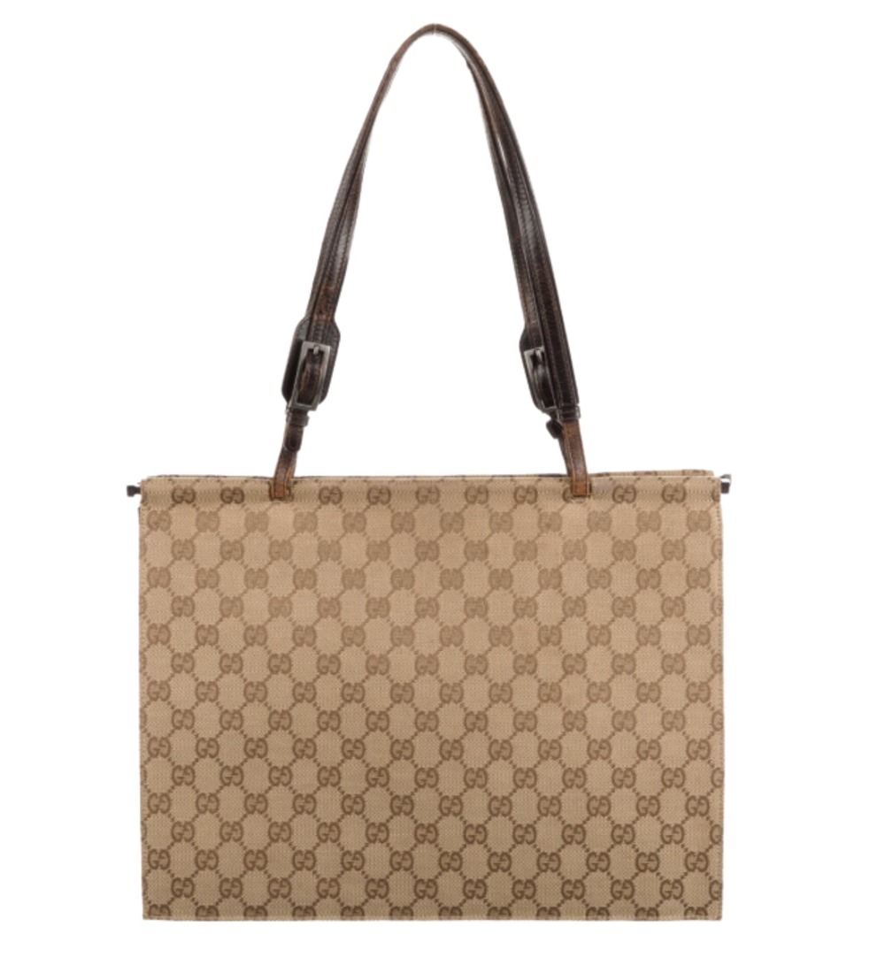 Gucci GG Canvas Structured Tote